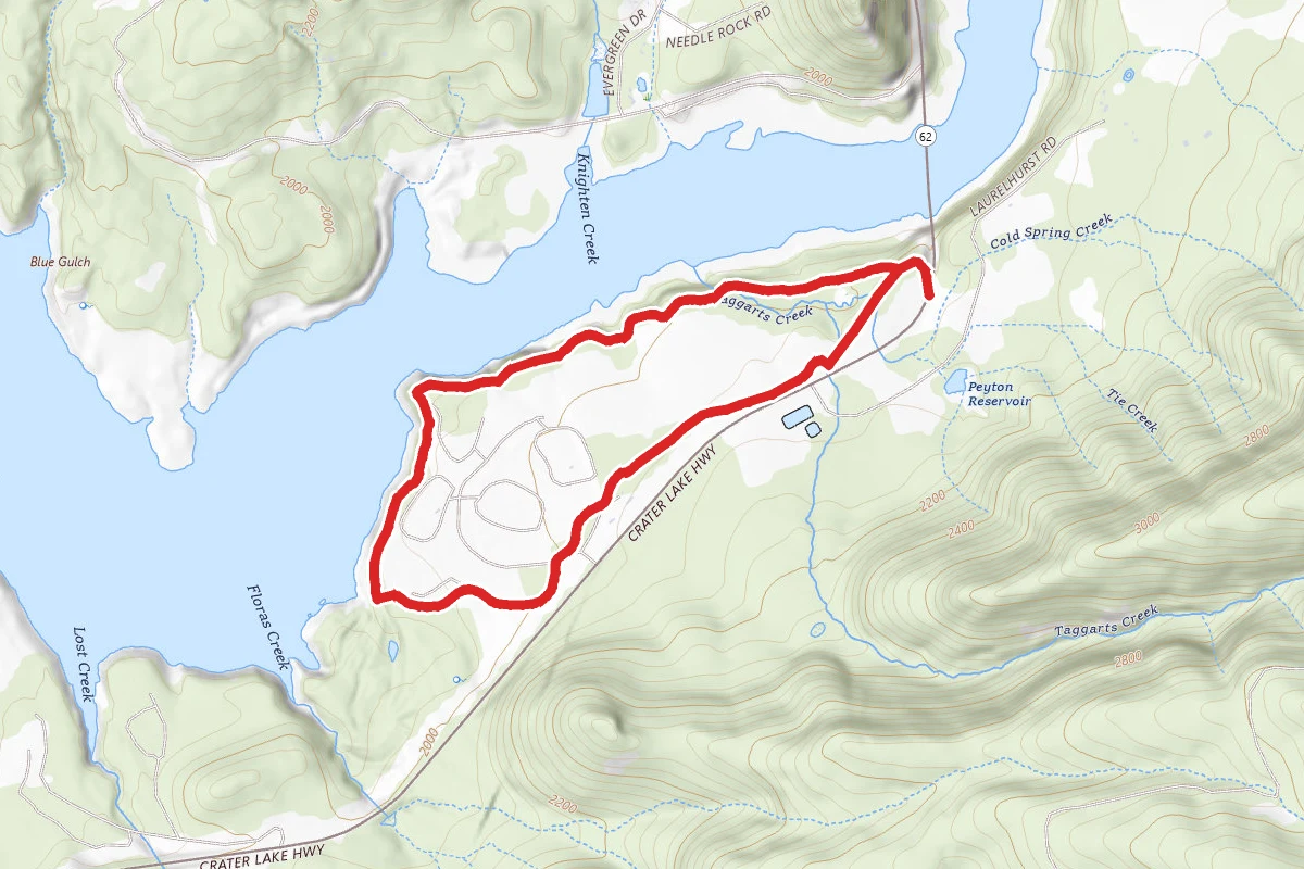 Lost Creek Lake Edge Trail Loop