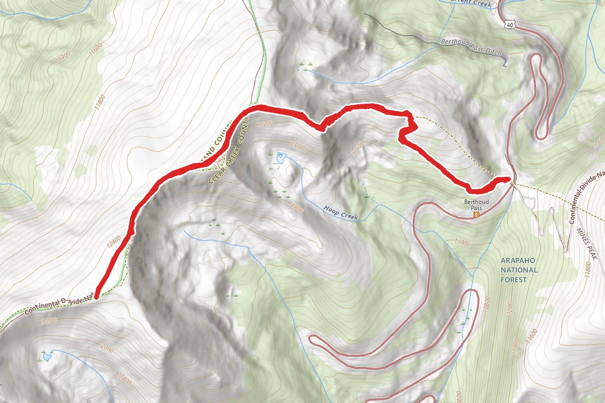 Berthoud Pass Trail