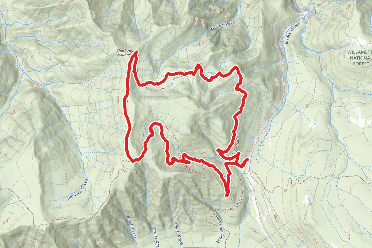 Chucksney Mountain Trail