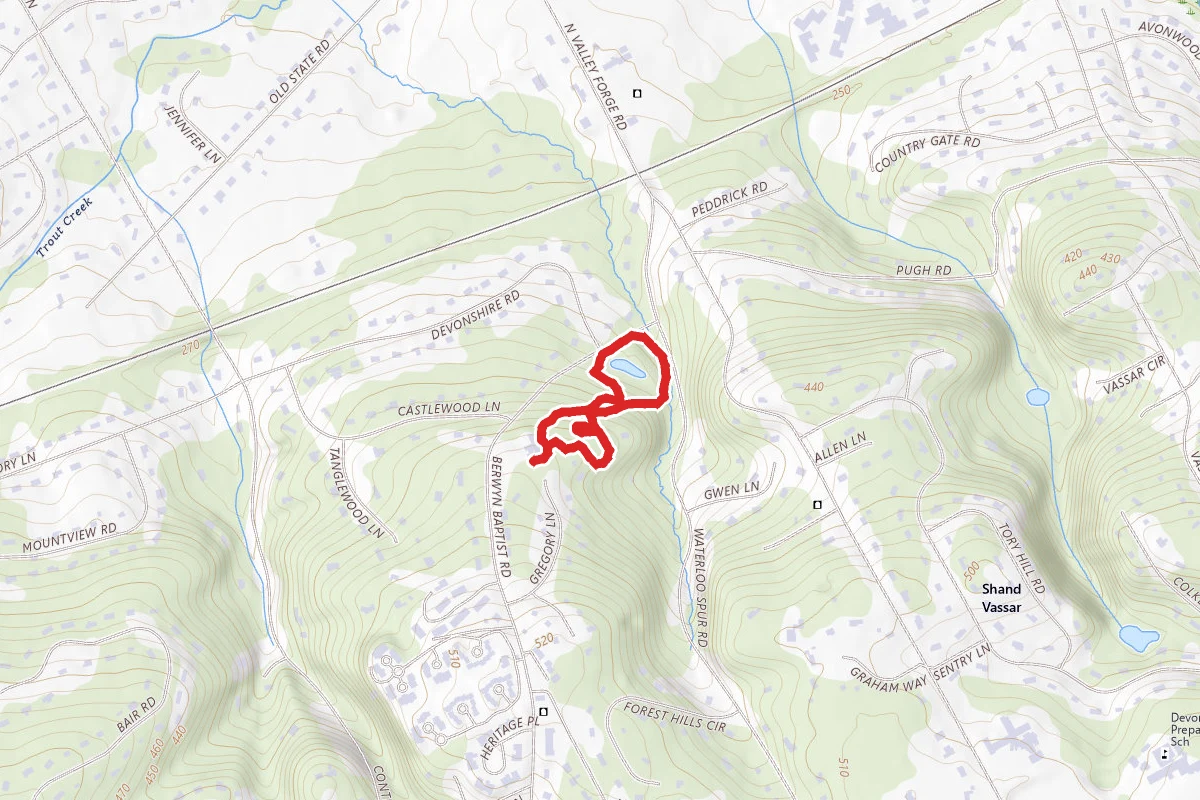 Jenkins Arboretum Loop