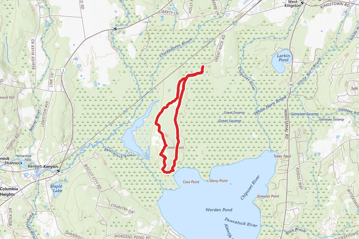 Worden Pond Trail