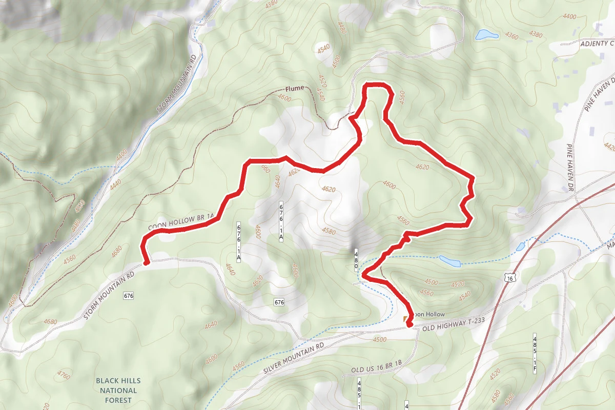 Flume and Storm Mountain Trail