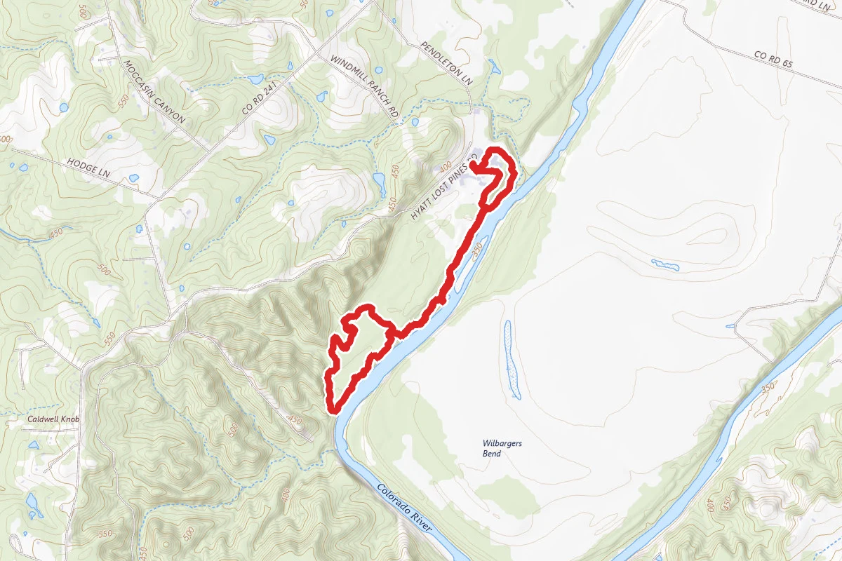 Hyatt Lost Pines Trail