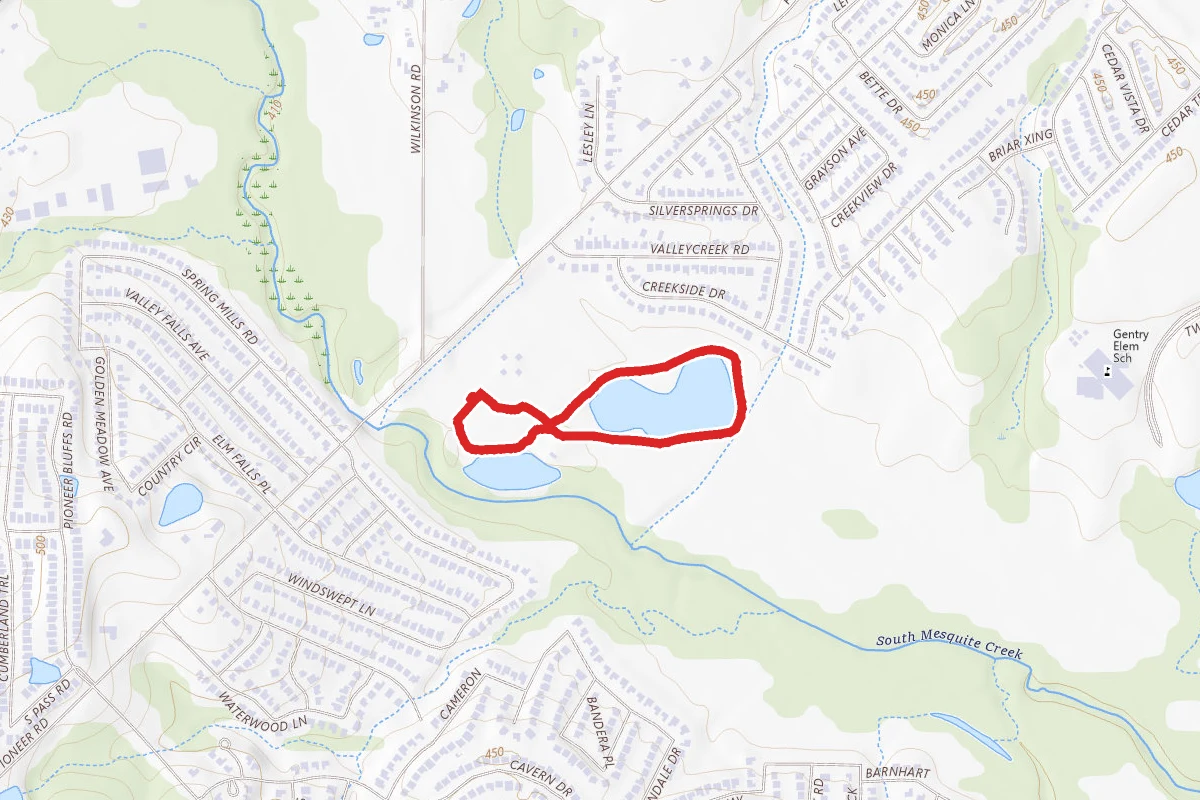 Valley Creek Park Trail