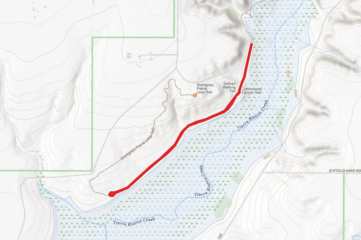 Buffalo Lake National Wildlife Refuge Trail