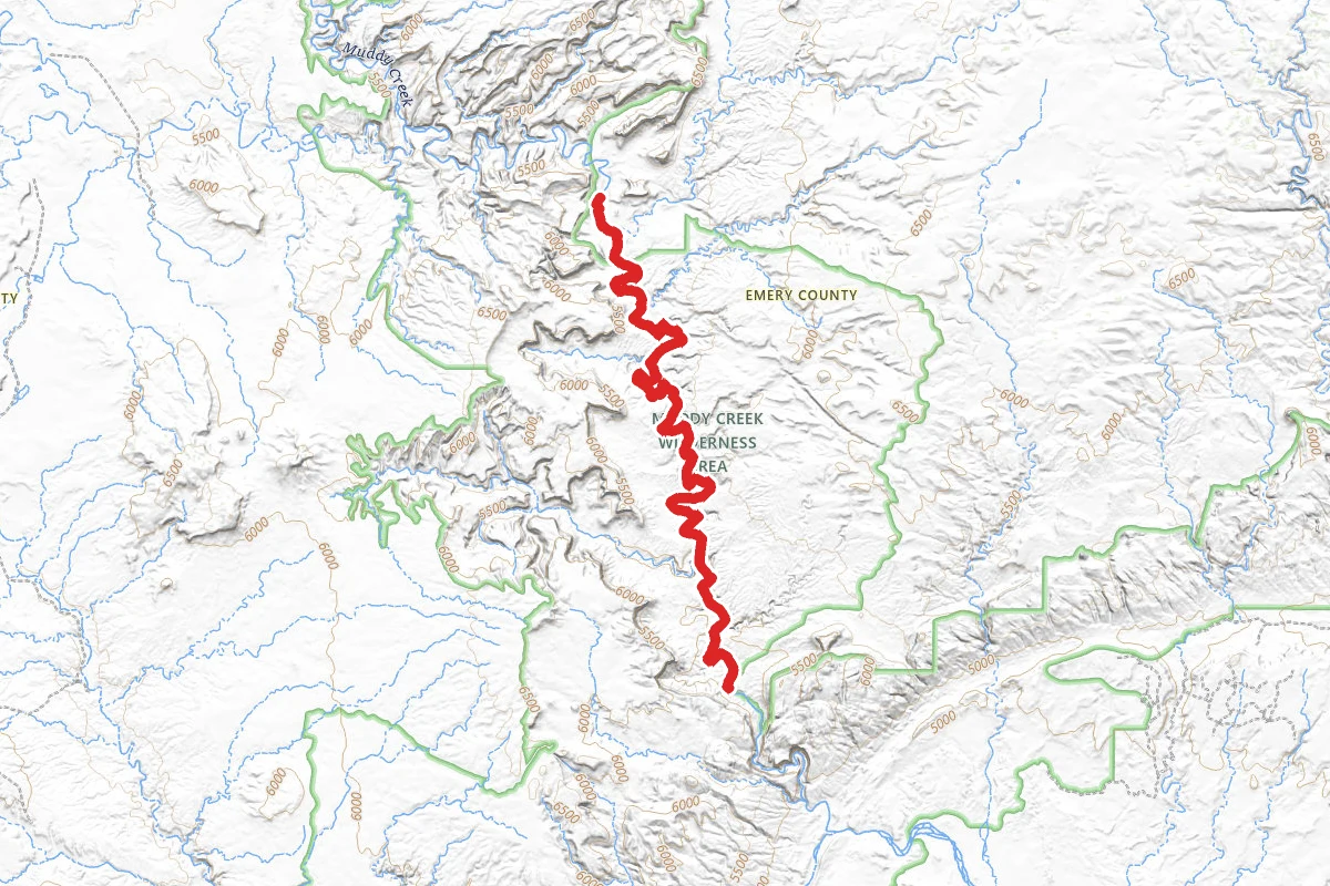 The Chute of Muddy Creek