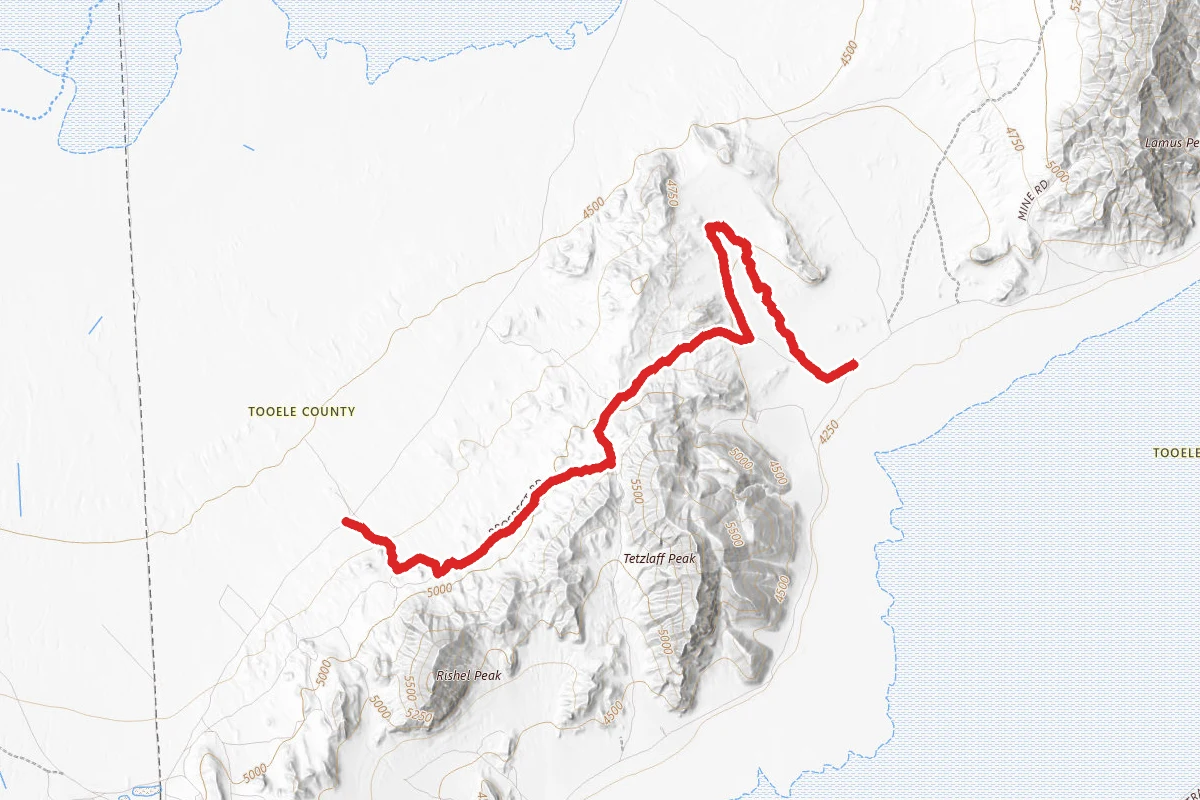 Silver Island Mountains Back Country Byway