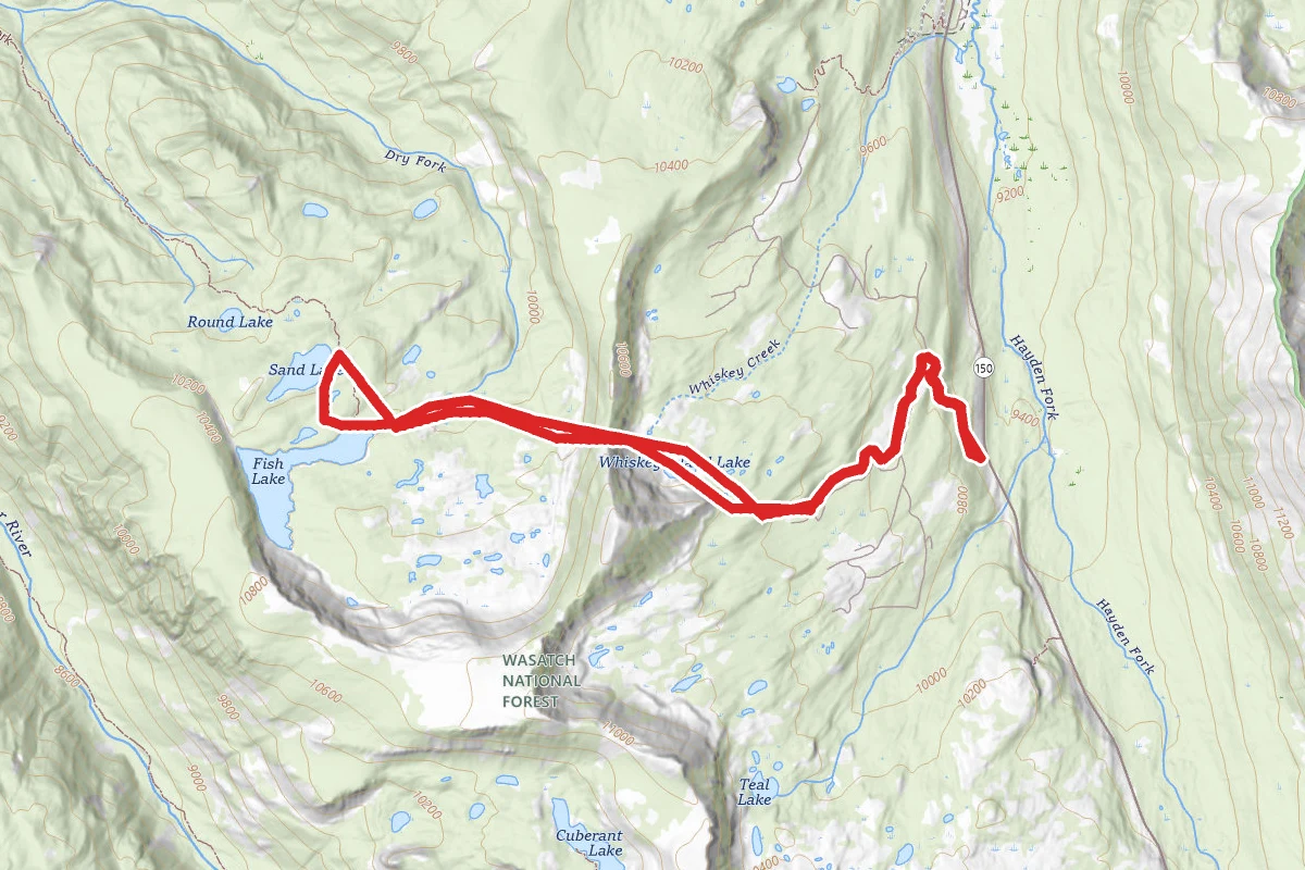 Fish Lake Alternate Route