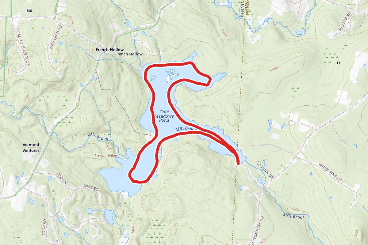 Gale Meadows Pond Kayaking