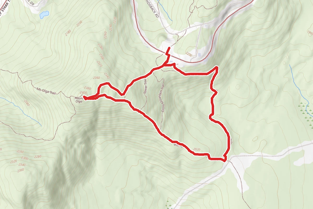 Mount Olga and Tower Trail Loop