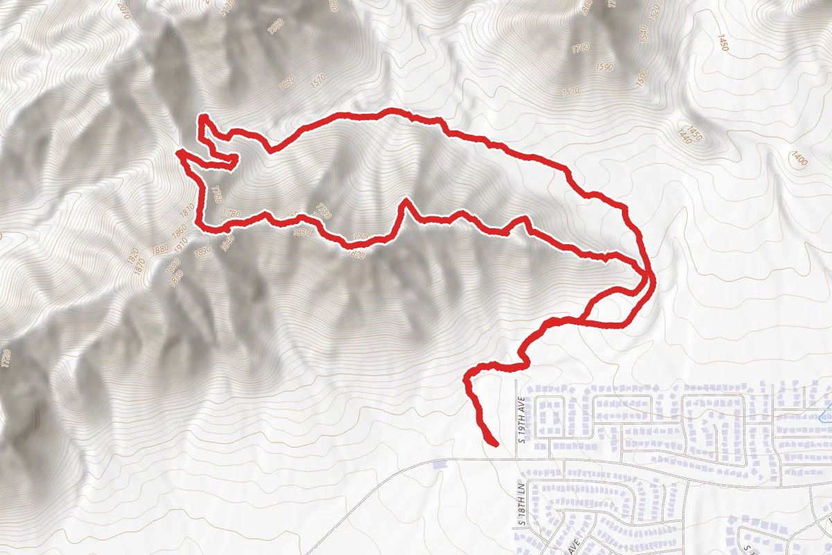 Bursera and Gila Trail Loop