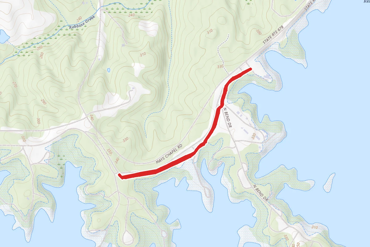 Kerr Reservoir Trail