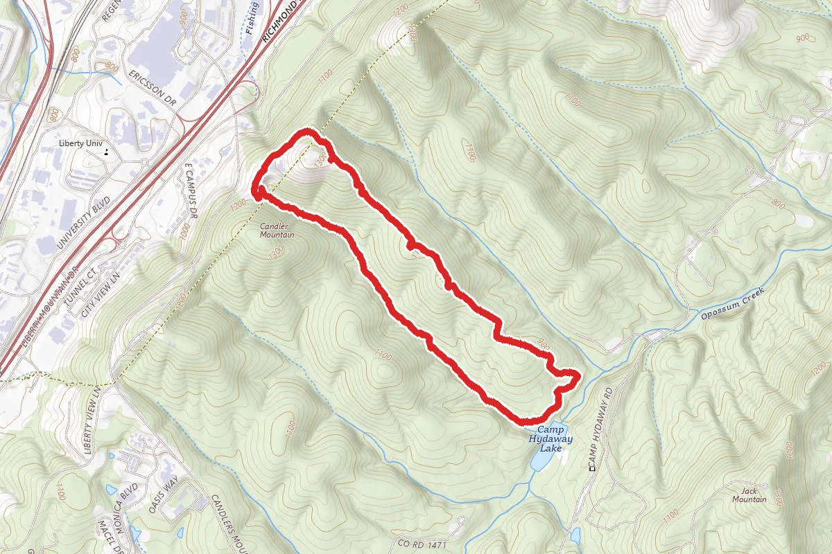 Dirty Ridge and Lake Trail Loop