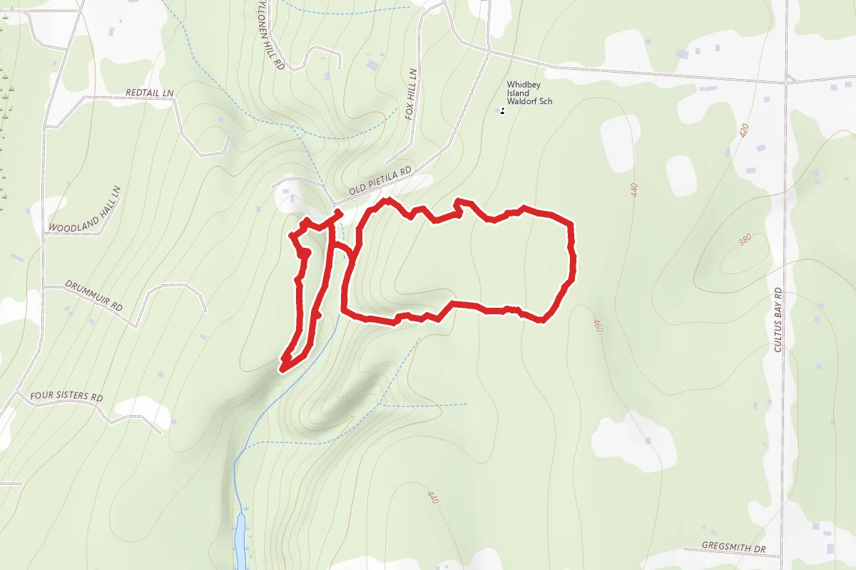 Story House Loop, Upper Loop, and Sacred Ridge Trail