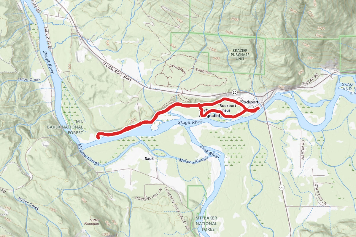 Skagit-Sauk Reach Trail