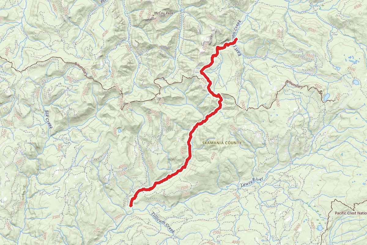 Quartz Creek Trail #5 and #5b