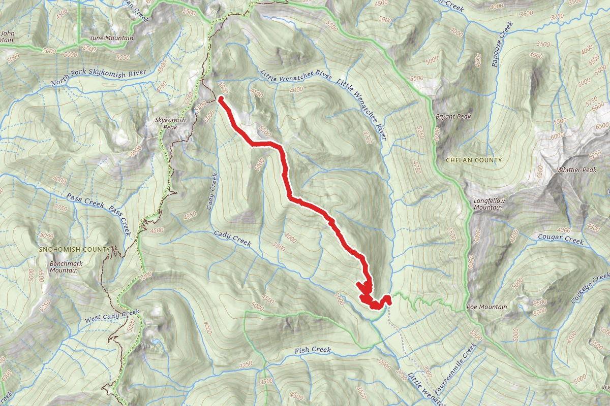 Cady Ridge Trail