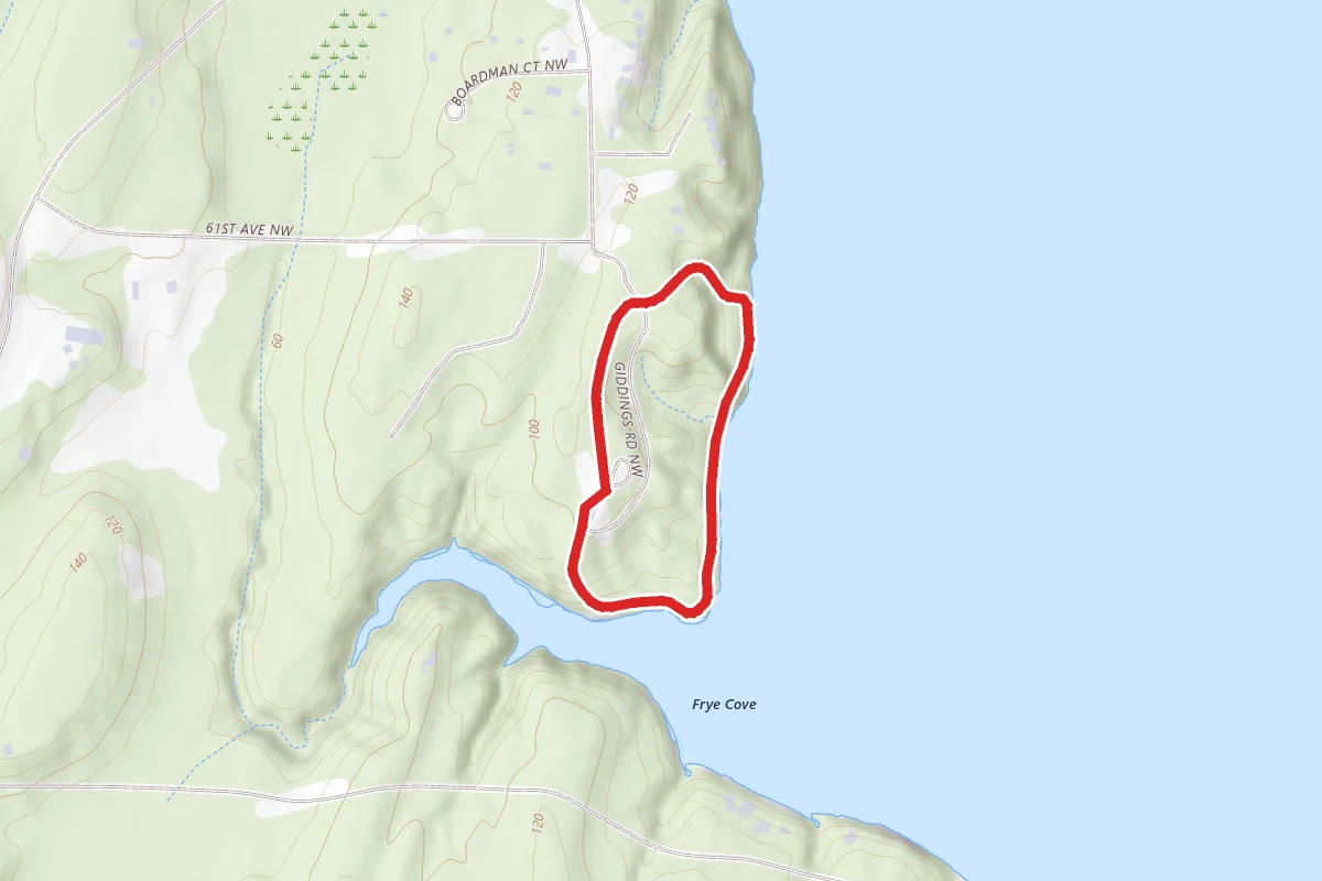Frye Cove County Park Loop