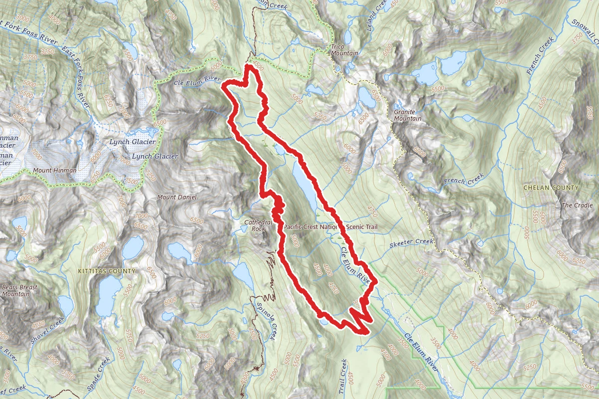 Cathedral Pass and Deception Pass Loop