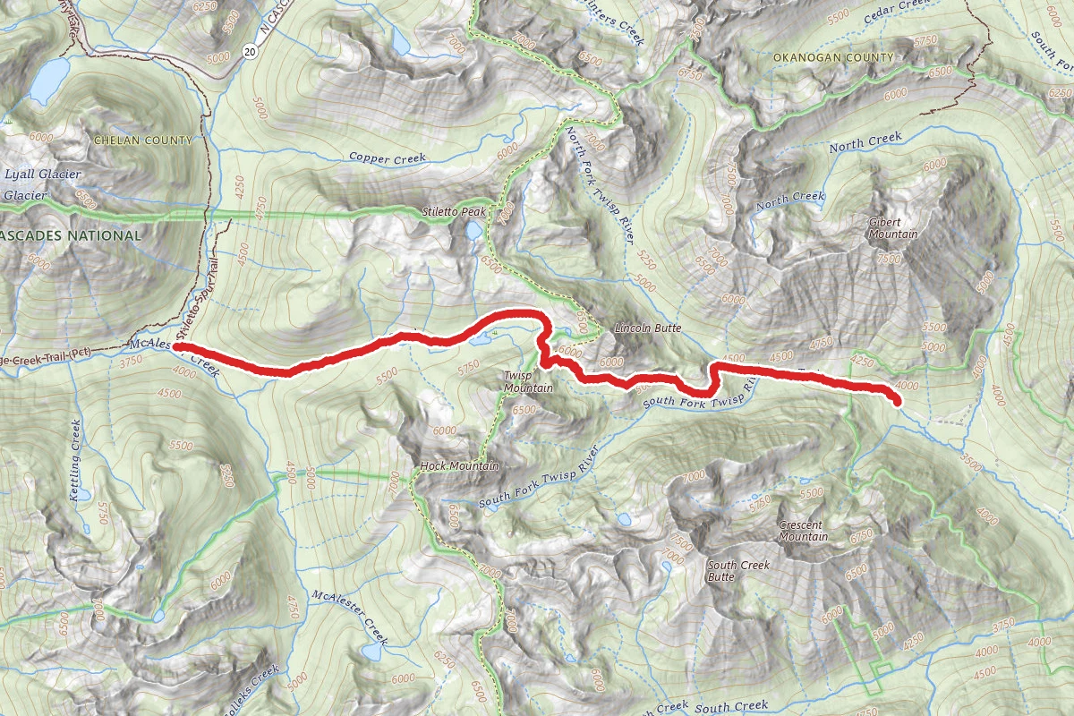 Twisp Pass Trail
