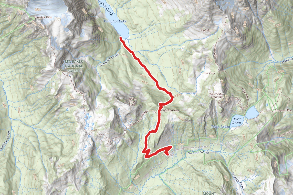 Tomyhoi Lake Trail