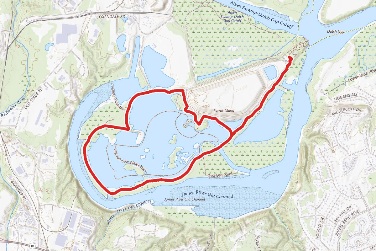 Dutch Gap Conservancy Path