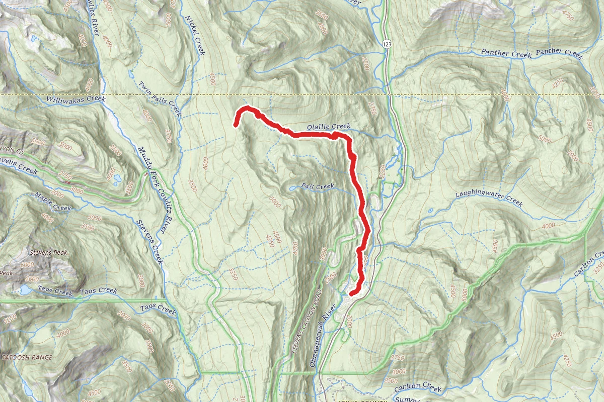 Cowlitz Divide Trail