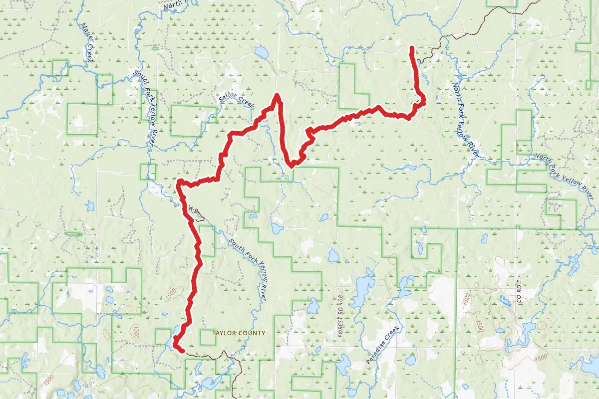 Jerry Lake via Ice Age Trail