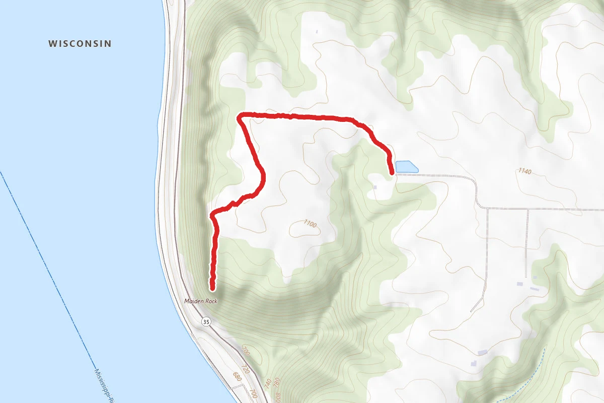 Maiden Rock Bluff
