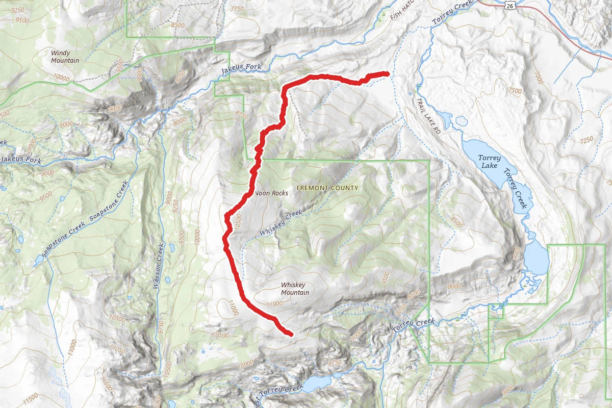 Whiskey Mountain Trail
