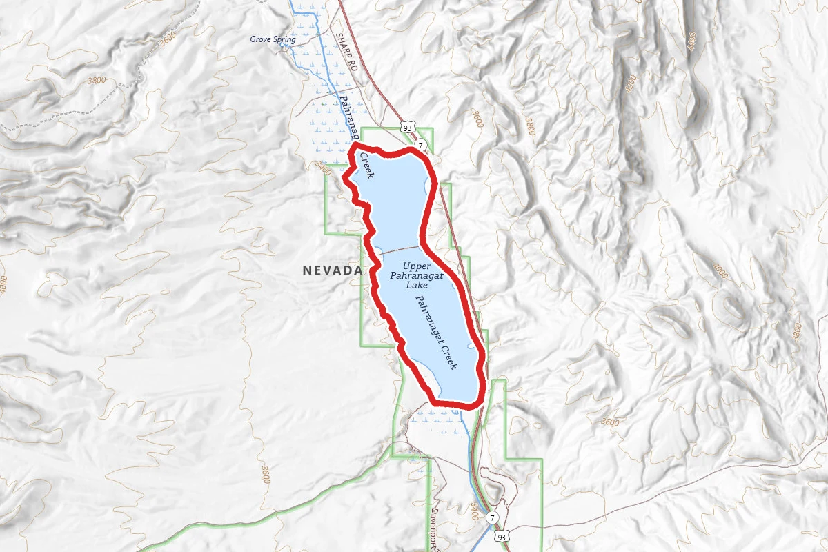 Upper Pahranagat Lake Loop