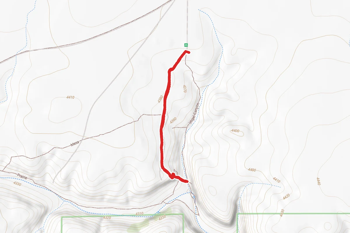 Vogel Canyon - Overlook Trail
