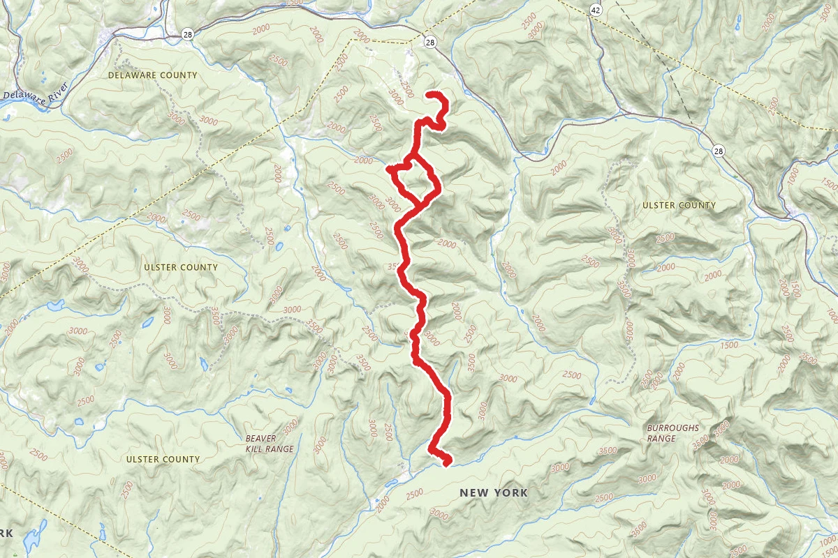 Pine Hill West Branch Trail