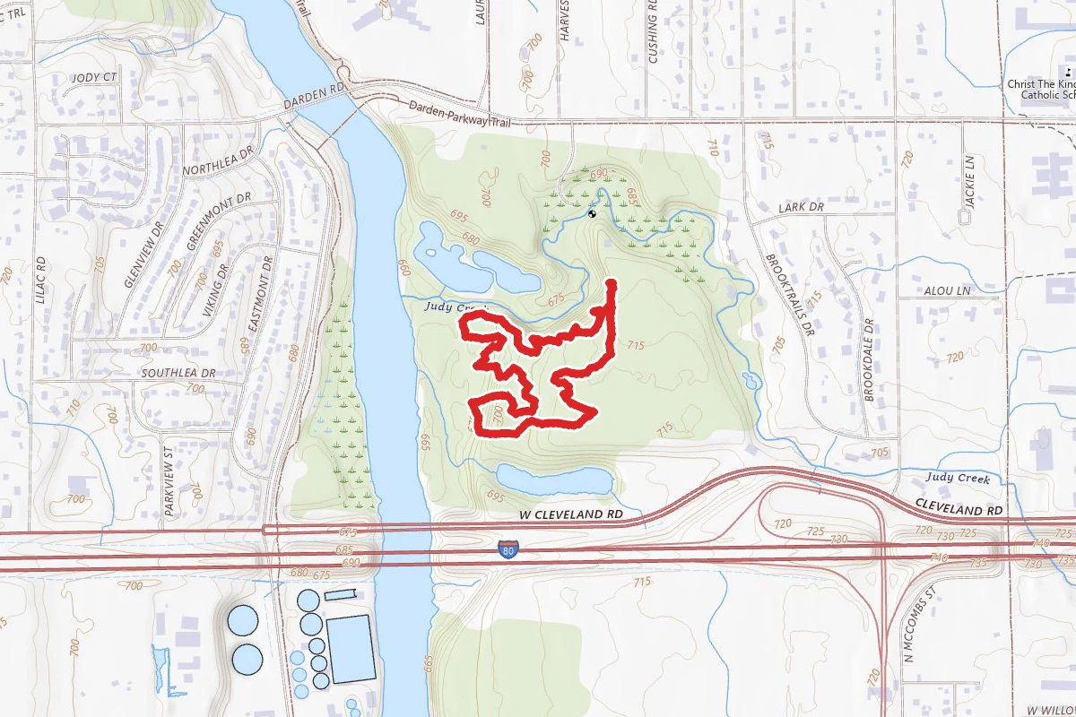 Isaac Walton Archery Trail