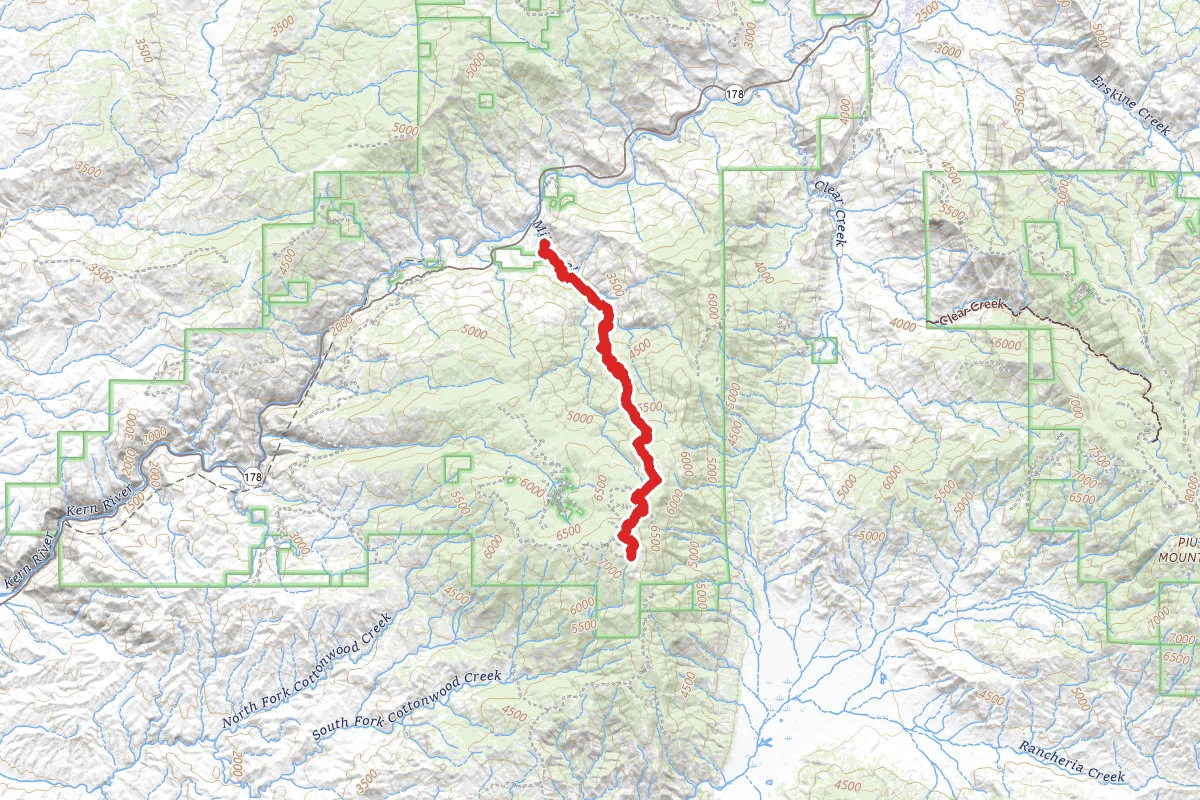 Breckenridge Mountain via Mill Creek Trail
