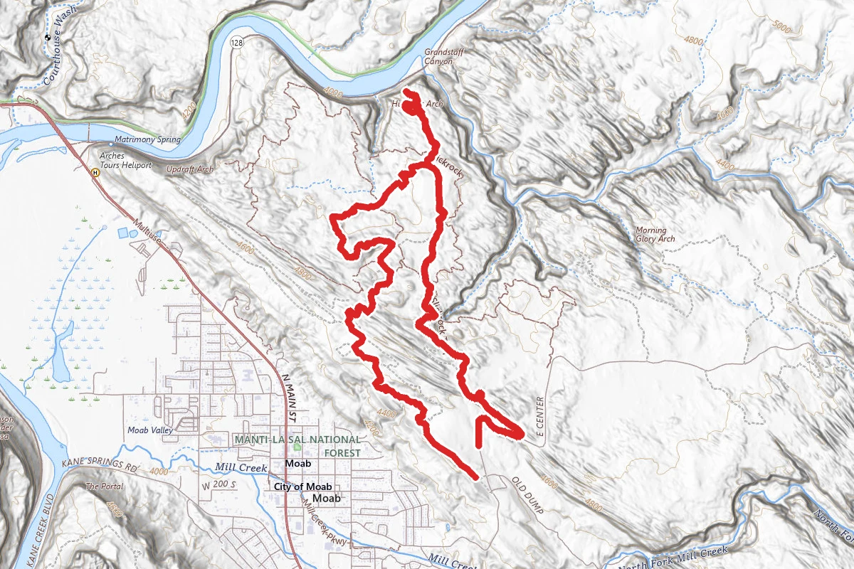 Hell's Revenge OHV Trail
