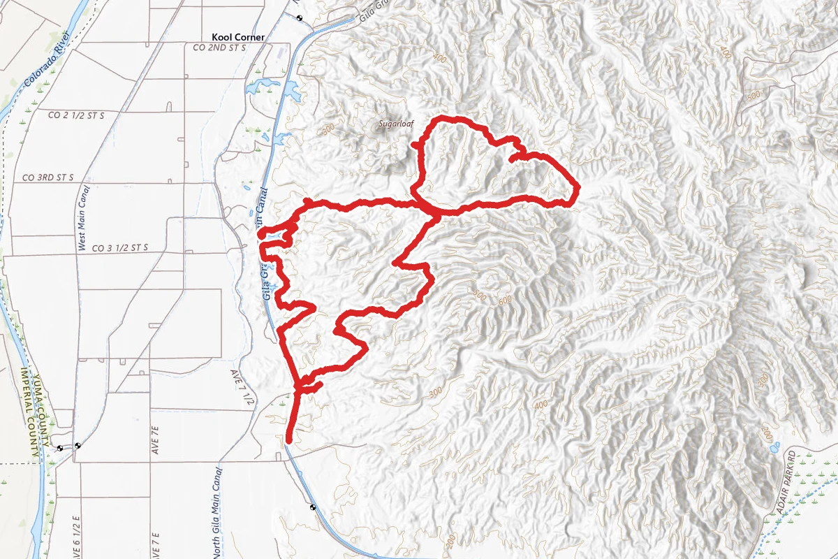 Laguna Mountains-Yuma Trail