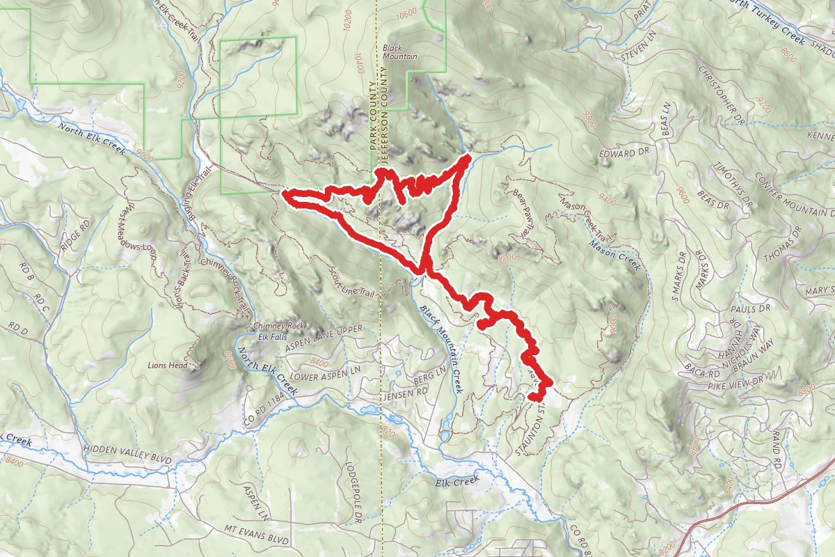 Staunton Ranch, Old Mill, and Border Line Trail Loop