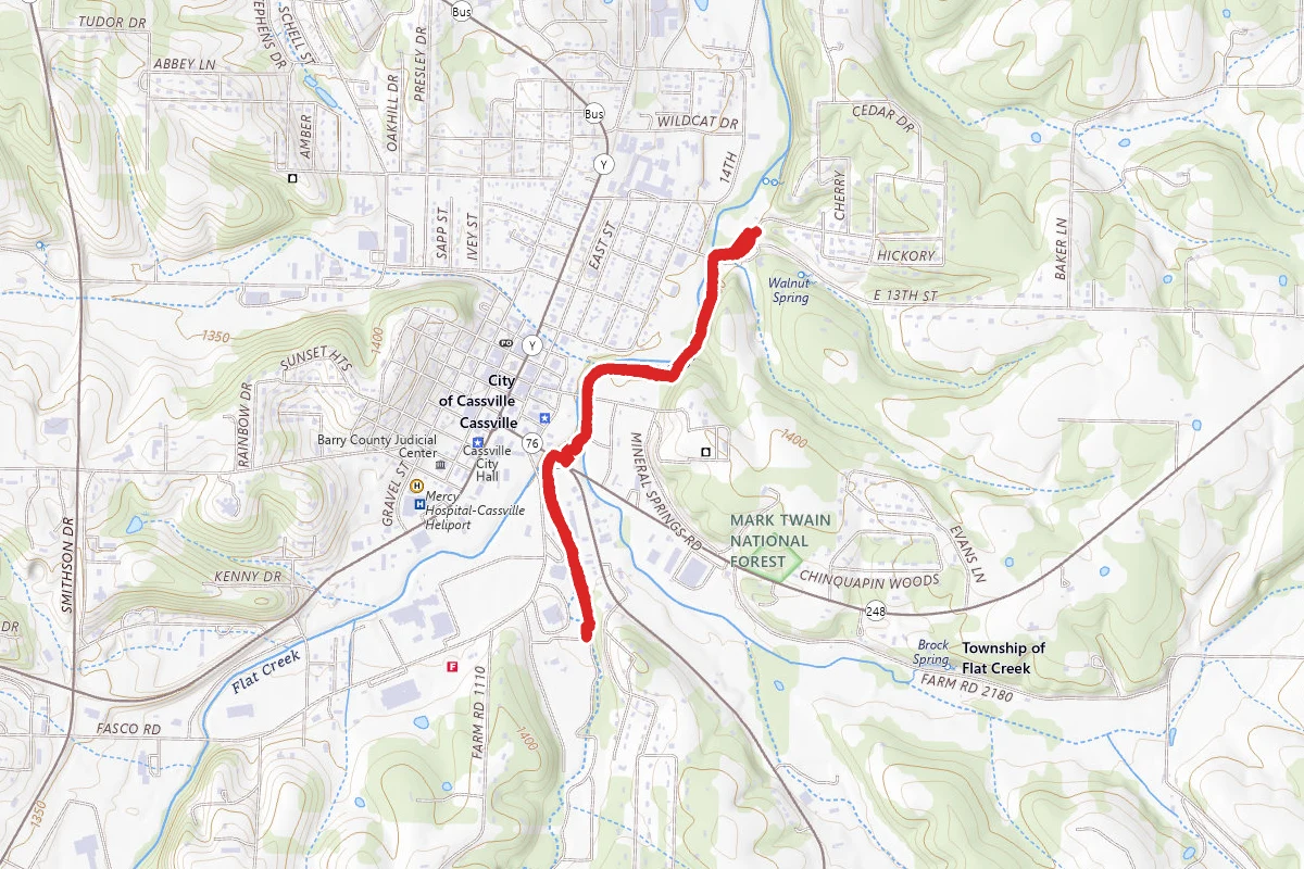 Cassville Greenways Trail