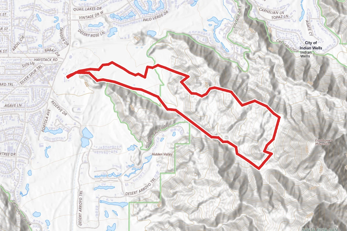 The Living Desert Wilderness Loop Trail