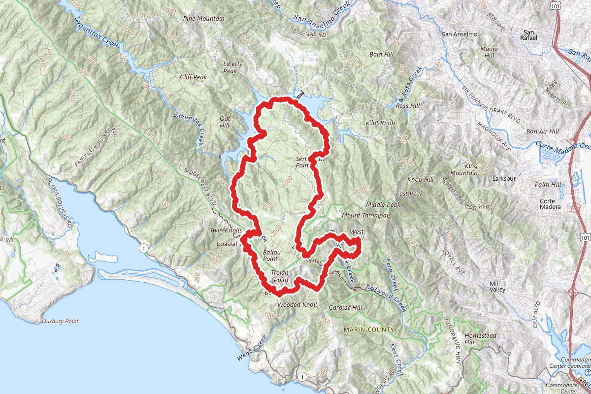 Matt Davis, Rock Springs, Kent, and Coastal Trail Loop