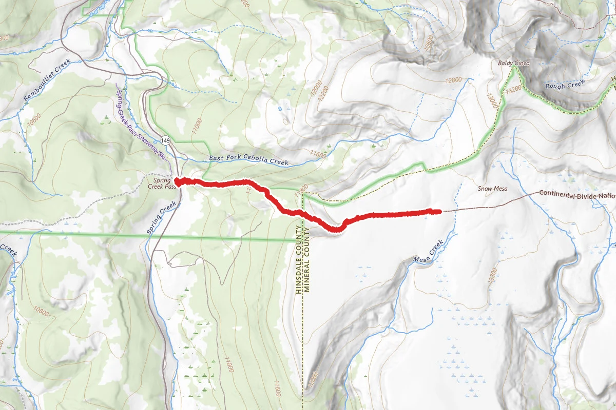 Snow Mesa