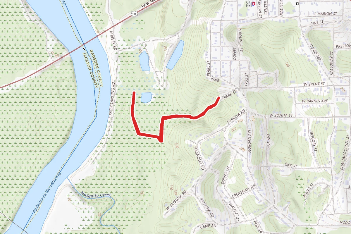 The Muscogee Trail