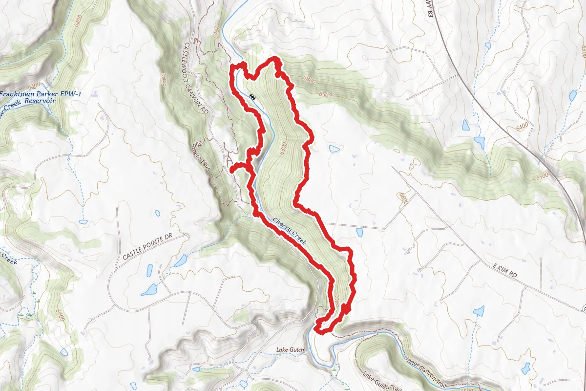 Rim Rock Trail and Creek Trail Loop