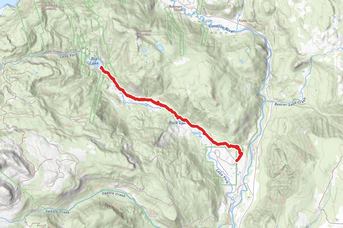 Lake Fork Trail 716