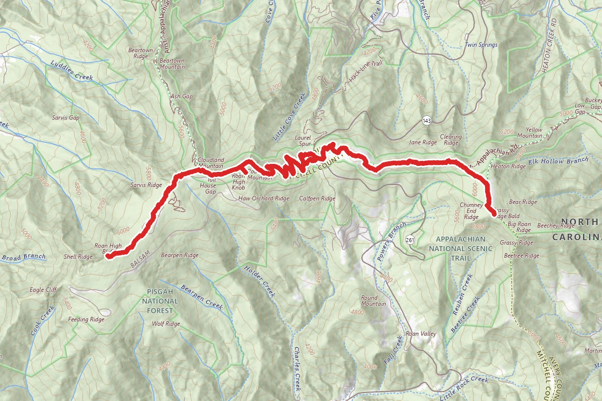 SB6K, South Beyond 6000 and Roan Highlands