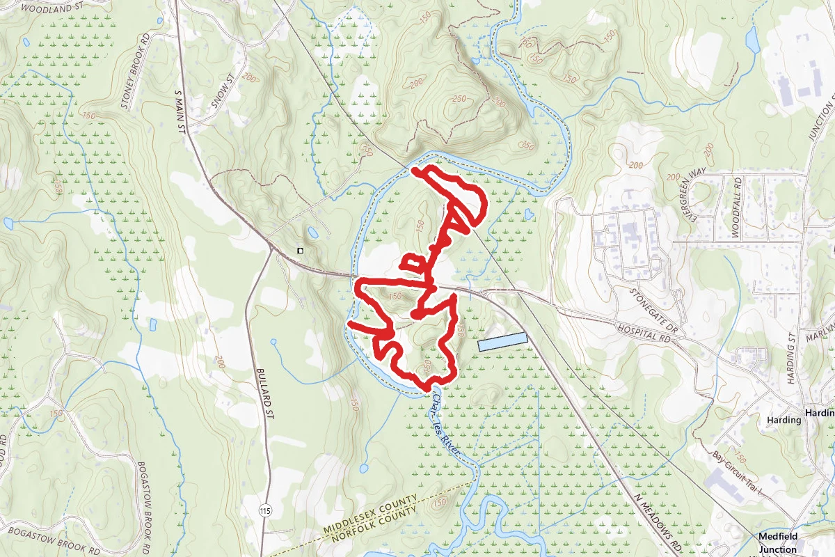 Medfield Charles River Reservation Loop