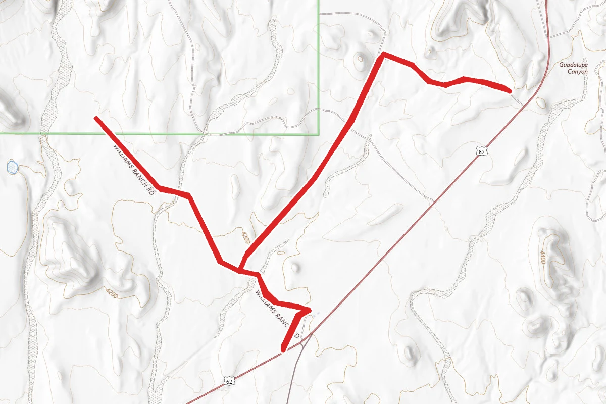 Williams Ranch Road OHV Trail
