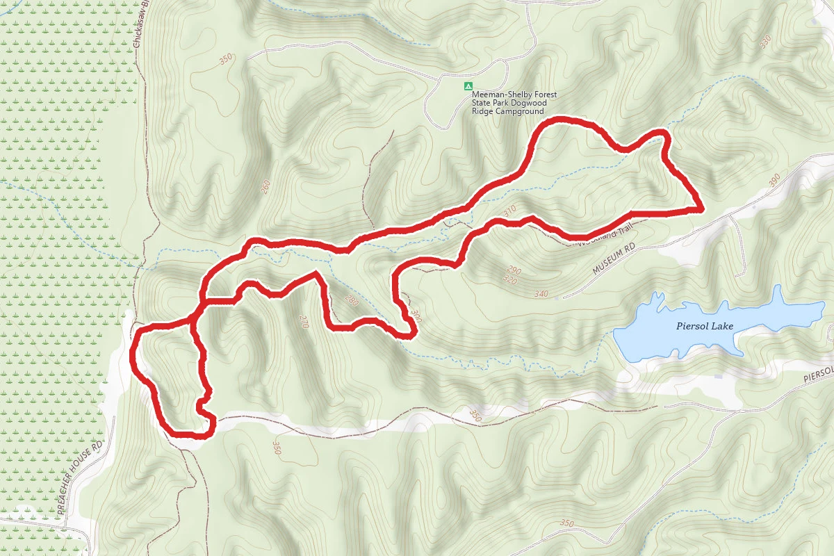 Woodland Trail Three Mile Loop