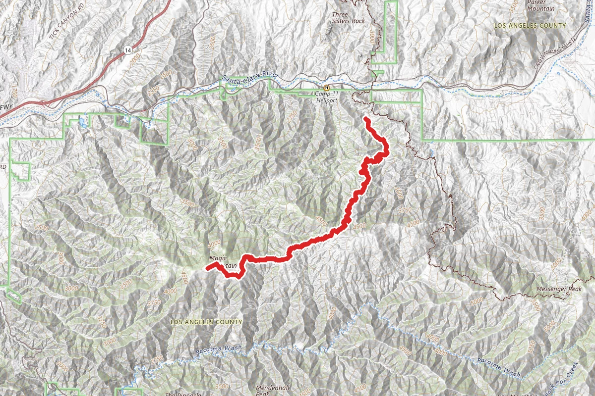 Santa Clara Truck OHV Trail